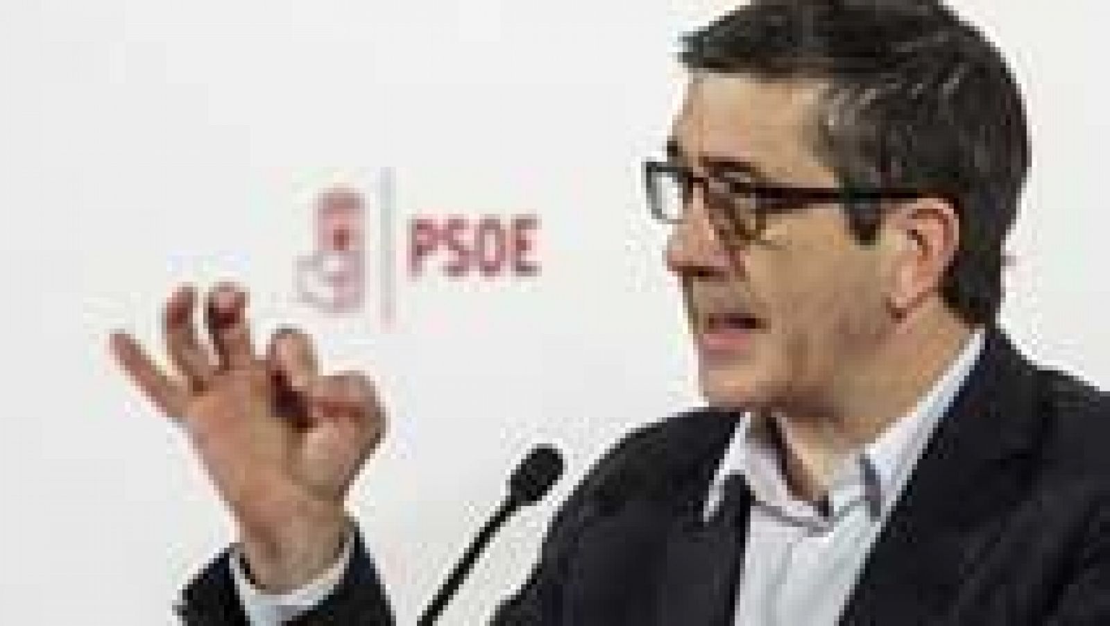 Telediario 1: Patxi López y Pedro Sánchez se reúnen con militantes para explicar sus propuestas | RTVE Play
