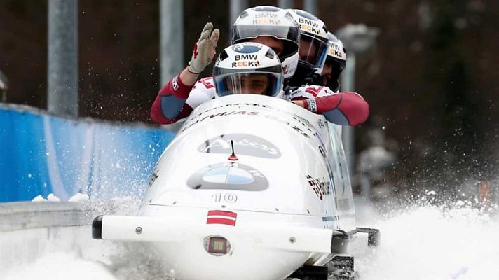 Deportes de hielo - Bobsleigh A-4 Masculino - Campeonato del Mundo 4ª Manga. Königssee (Alemania)