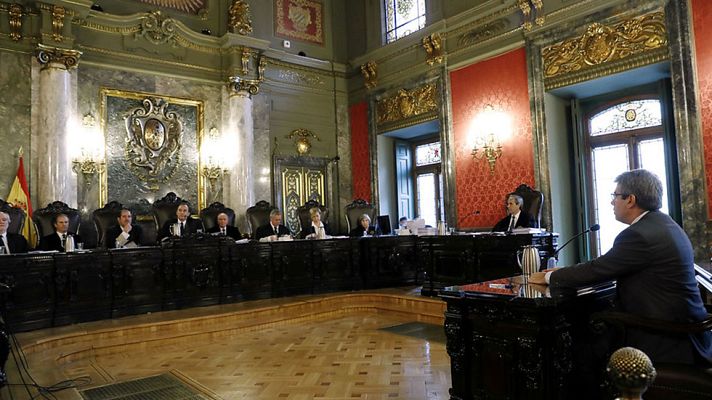 Informativo 24h - Homs se queja de que el fiscal no le deja hablar pero el presidente de sala le espeta que "no es su casa"