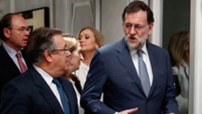 Rajoy dice que Homs está sometido a la ley como todos y le recuerda que España tiene "muy buena salud" 