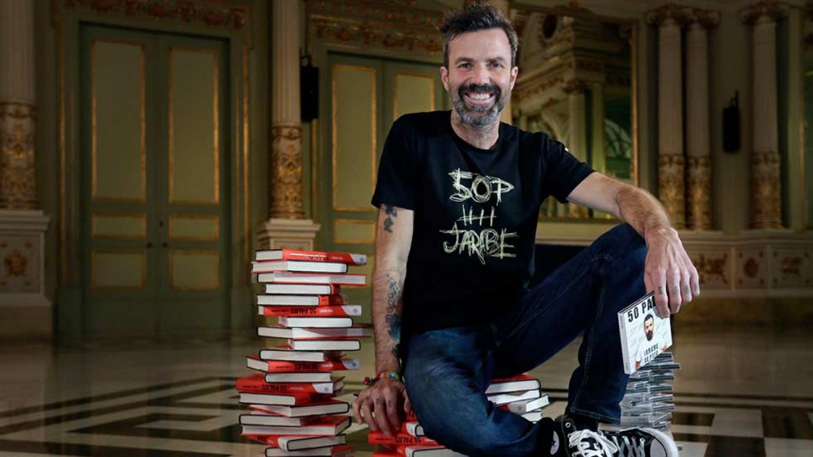 Pau Donés presenta su último trabajo, '50 palos'