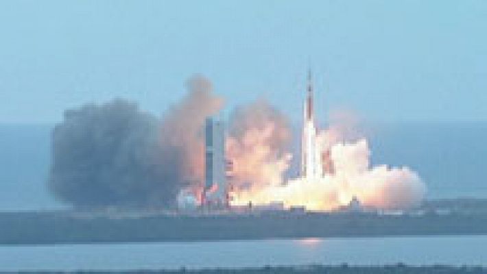 Telediario 1 - Dos turistas viajarán alrededor de la Luna a finales de 2018 con la compañía Space X