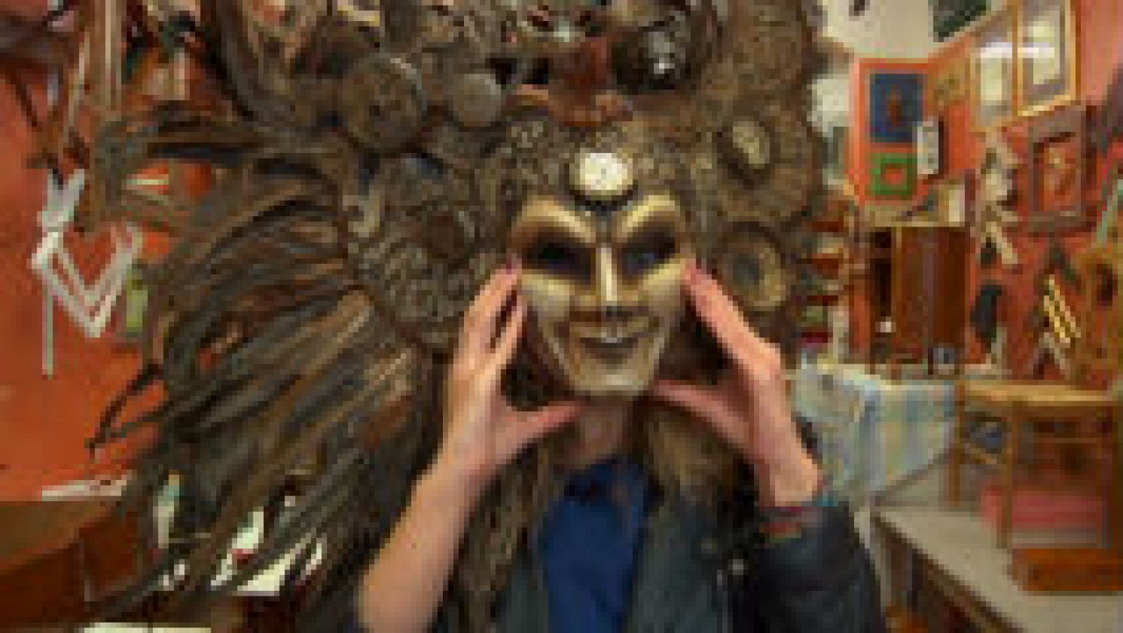 Cómo se hacen las máscaras de Carnaval