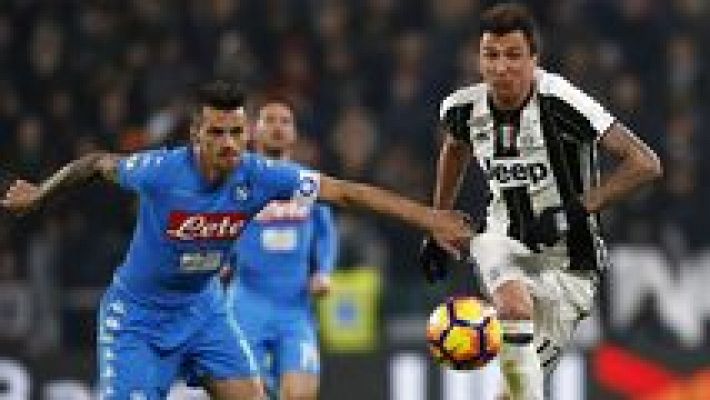 'Copa de Italia' semifinal ida: Juventus-Napoli