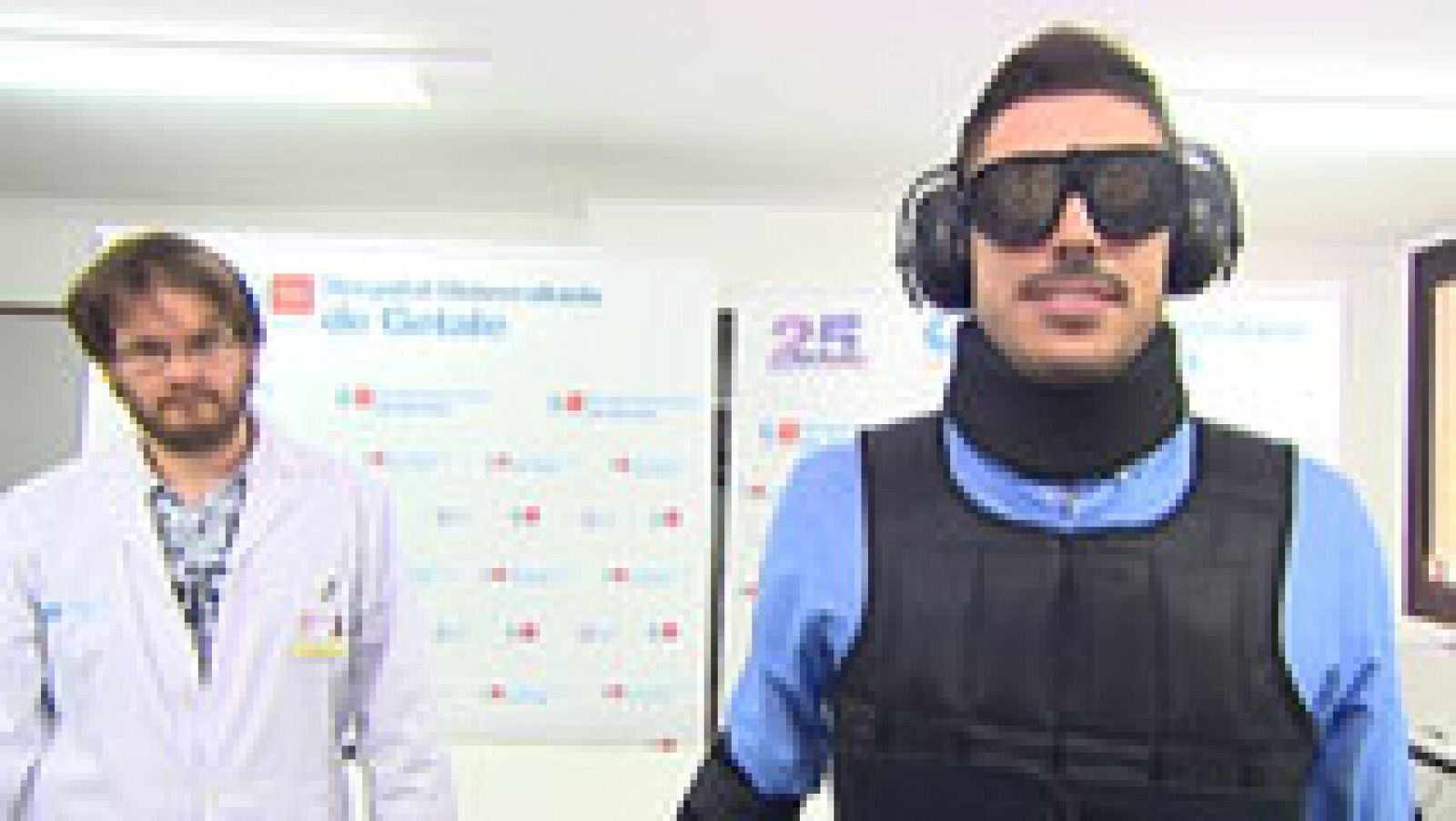 Telediario 1: El Hospital de Getafe adquiere dos trajes que simulan los achaques de la vejez | RTVE Play