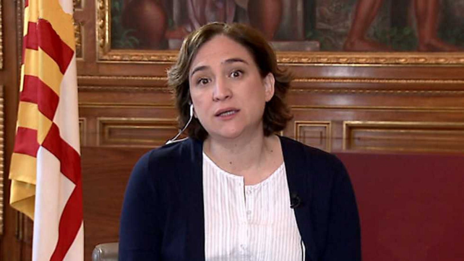 Los desayunos de TVE - Ada Colau, alcaldesa de Barcelona, y Constantí Serrallonga, director general de Fira de Barcelona