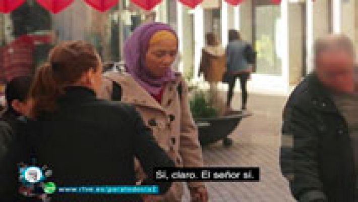 Para todos La 2 - Una cámara oculta grabó en Barcelona las reacciones de la ge