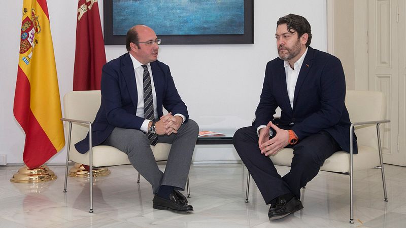 Cs retira su apoyo al PP en Murcia tras negarse Pedro Antonio Sánchez a dimitir