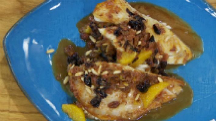 RTVE Cocina - Rodaballo al vermut