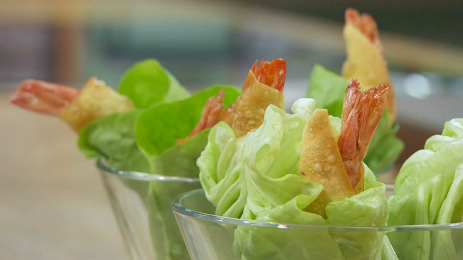 Torres en la cocina - Langostinos crujientes