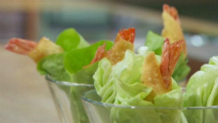 RTVE Cocina - Langostinos crujientes
