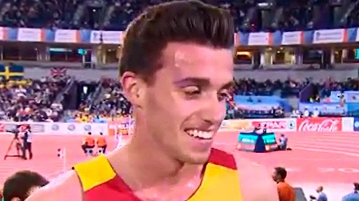  - Carlos Mayo, a la final de 3.000 metros