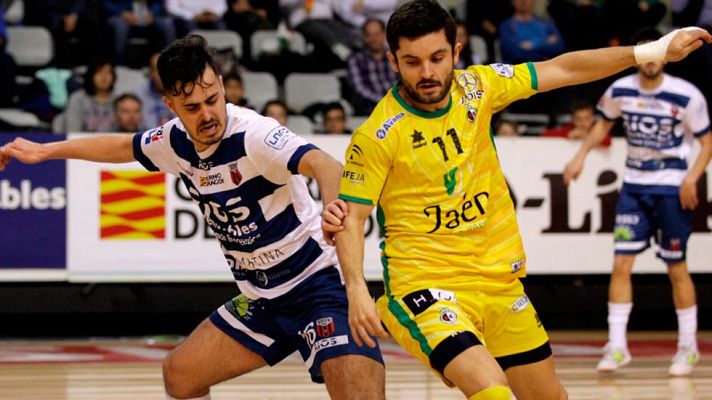  - LNFS. Jornada 23. Rios Renovables Zaragoza 4-4 Jaén Paraíso Interior. Resumen