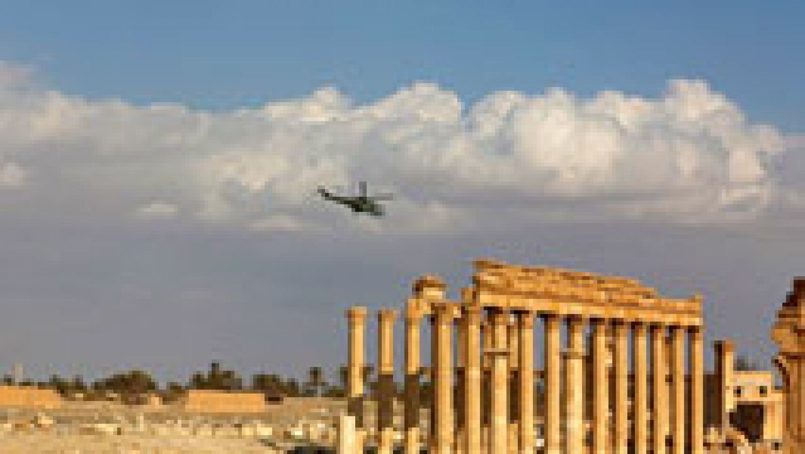 Telediario 1: Intentan recuperar el patrimonio arqueológico de Palmira | RTVE Play