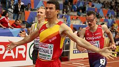 Mechaal oro en 3.000 en una carrera magistral