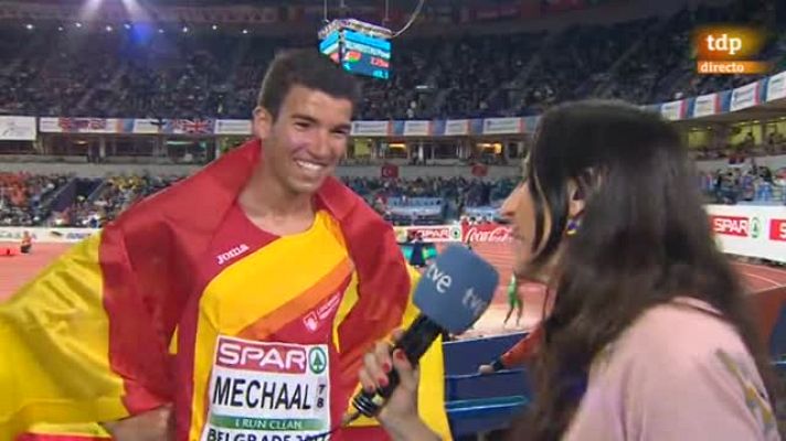 Atletismo - Mechaal: "Me siento orgulloso de vestir esta camiseta"