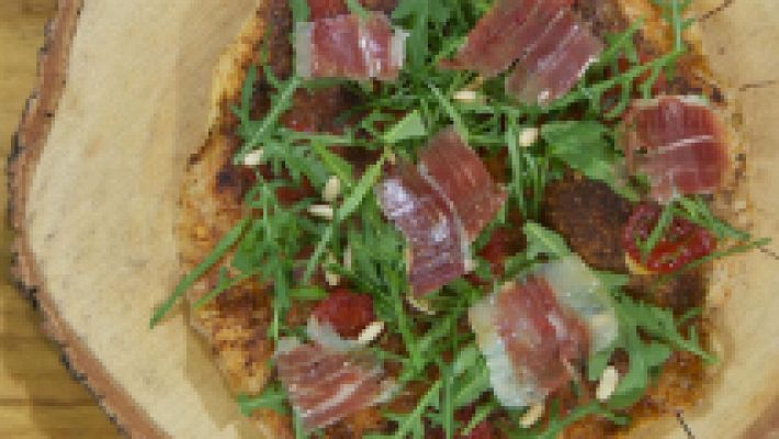 RTVE Cocina - Pizza en pasta de arroz