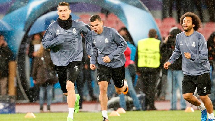 Telediario 1 - Zidane apela a la intensidad para ganar al Nápoles