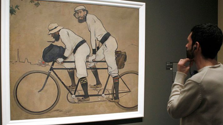 Telediario 1 - Una exposición en Madrid reivindica a Ramón Casas a los 150 años de su nacimiento