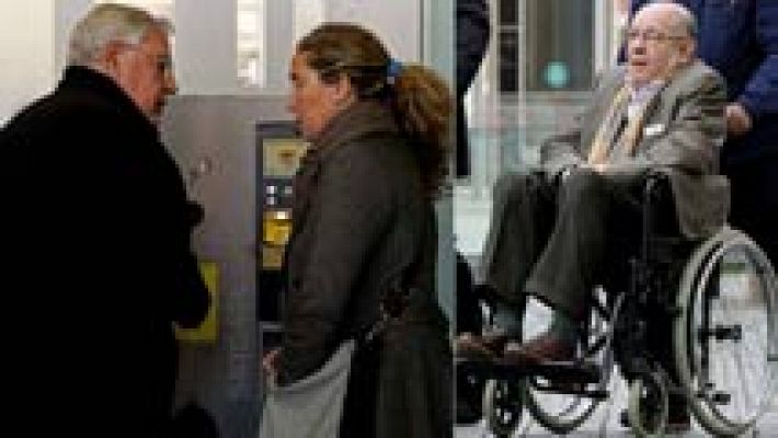 Telediario 1 - La posible implicación de CDC centra la atención en el juicio del expolio del Palau de la Música