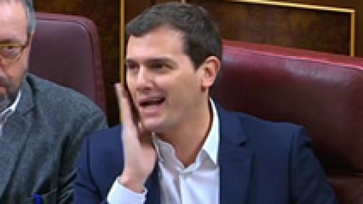 Informativo 24h - Rivera afea a Rajoy que haya incumplido el pacto anticorrupción que firmaron antes de la investidura