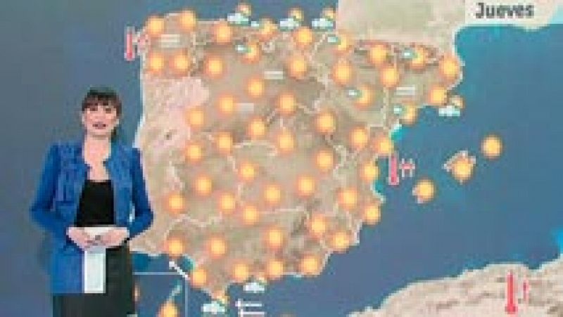 El Tiempo - Cielos despejados y temperaturas en ascenso en toda España