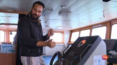 La tripulación de este barco es turca y paquistaní