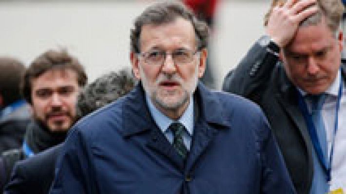 Telediario 1 - Rajoy responde a Ciudadanos que no ha incumplido nada y apela al diálogo
