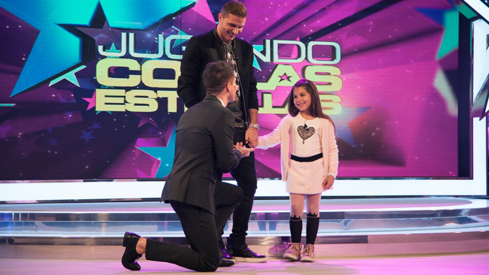 Jugando con las estrellas - Joaquín y Salma, ganadores del primer programa de 'Jugando con las estrellas'