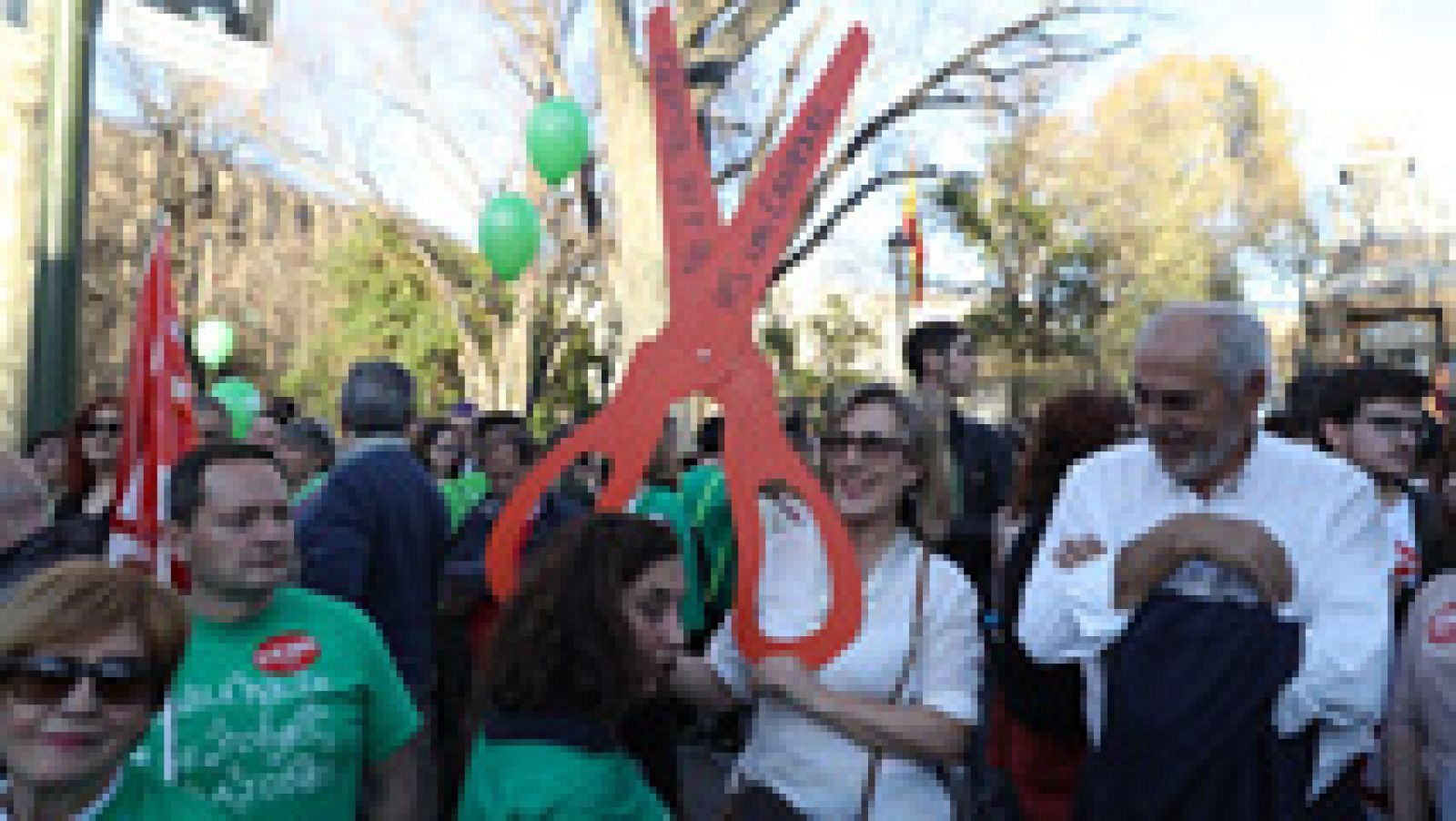 Huelga general en la educación pública por un pacto social sin Lomce ni recortes