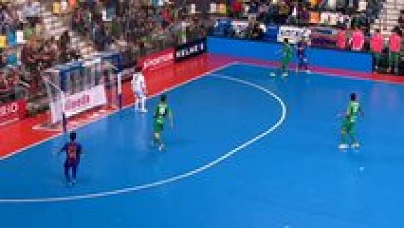 Ftbol Sala - Copa de Espaa 1/4 Final: FC Barcelona Lassa - Magna Gurpea  - ver ahora 