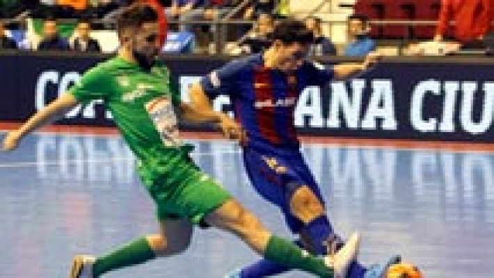  - Copa de España de fútbol sala: Magna Gurpea 2 - 2 FC Barcelona Lassa