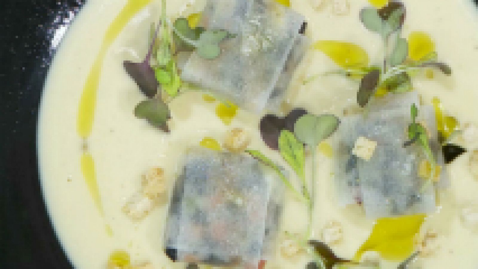 Torres en la cocina - Crema de fabada asturiana