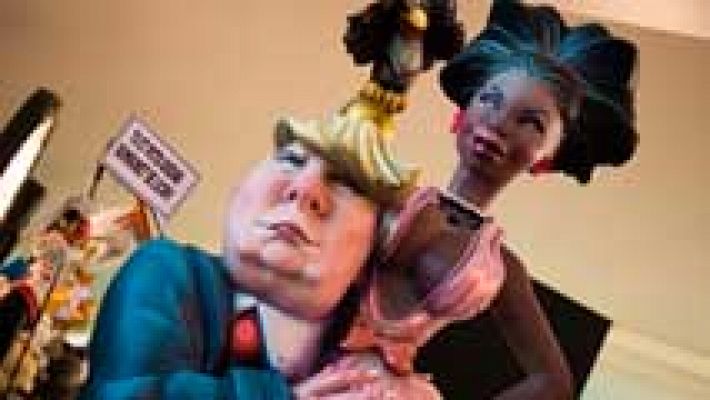 Telediario 1 - Todo preparado en Valencia para disfrutar de las fallas