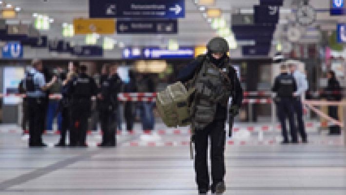Al menos nueve heridos por un ataque con hacha en la estación de trenes de Düsseldorf 