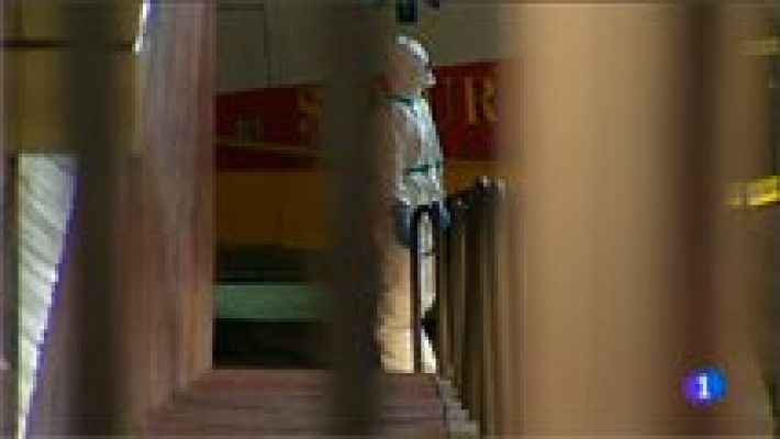 Telediario 1 - Susto en el Bernabéu por una carta sospechosa enviada desde Italia