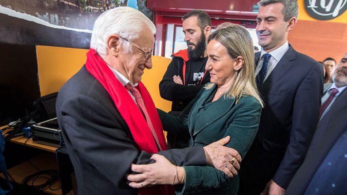 Telediario 1 - El Padre Ángel cumple 80 años