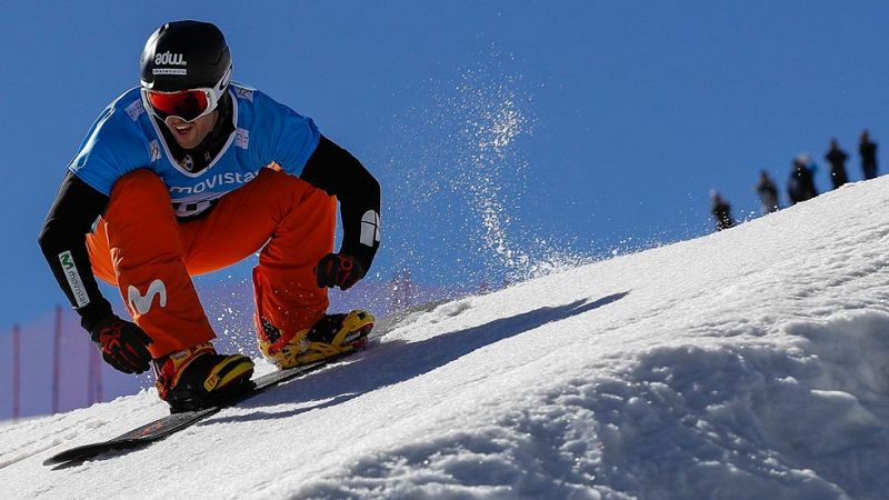 El donostiarra Lucas Eguibar se ha colgado la medalla de plata en la modalidad de boardercross en el Mundial de Sierra Nevada 2017 de snowboard y freestyle.