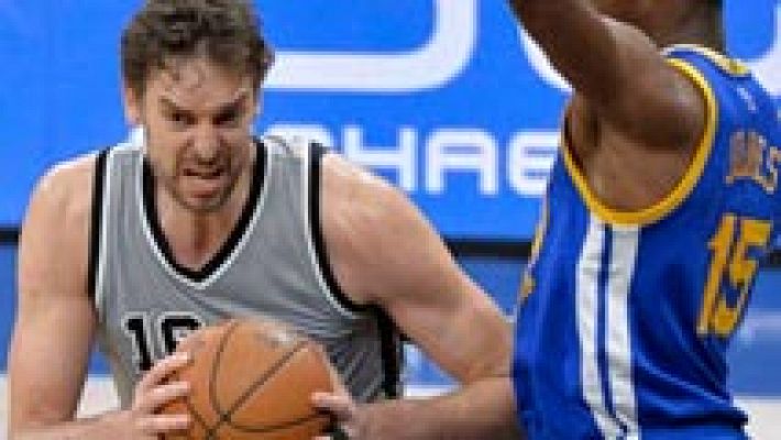 Telediario 1 - Los Spurs de Gasol tumban a los Warriors y acechan su liderato