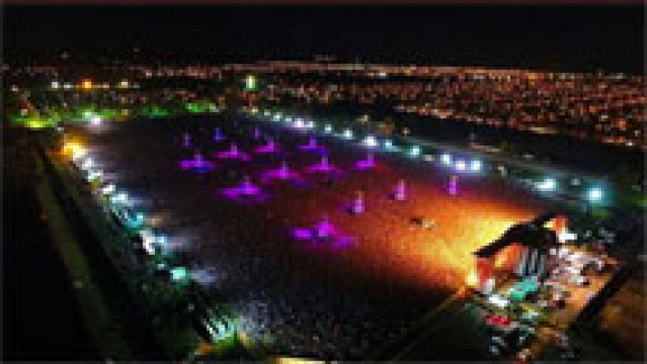 Telediario 1 - Dos muertos en un multitudinario concierto del Indio Solari