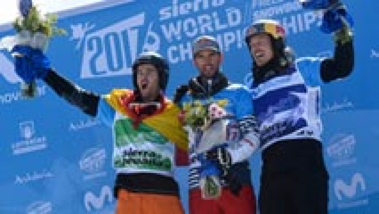 El español Lucas Eguibar se ha hecho este domingo con la medalla de plata de boardercross de snowboard en los Mundiales de Sierra Nevada, al concluir en segunda posición la prueba disputada en esta estación andaluza.