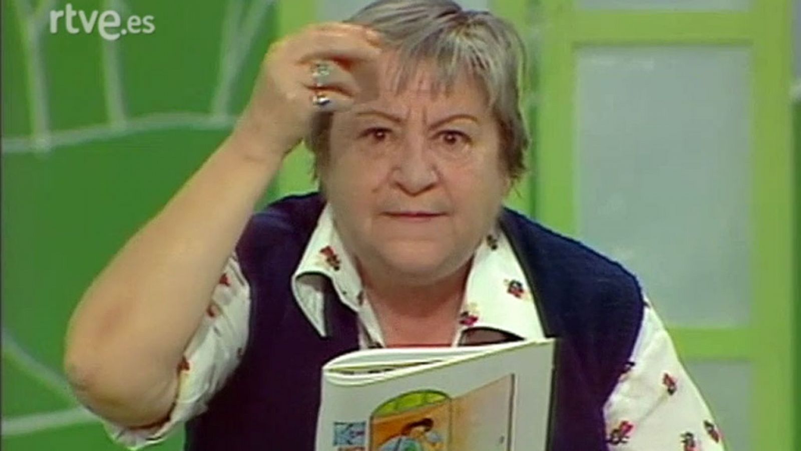 Gloria Fuertes en 'La cometa blanca' (1981)
