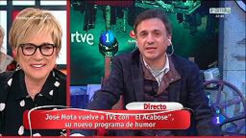 Jos Mota estrena "El acabose" este mircoles en La 1