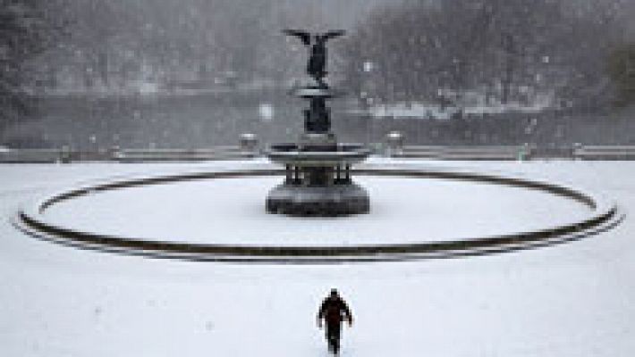 Nueva York en estado de emergencia por un temporal de nieve