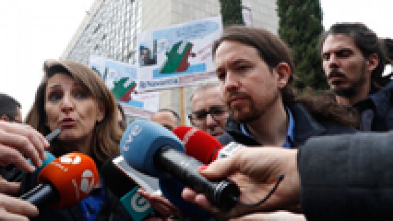 Pablo Iglesias reitera su petición de suprimir la retransmisión de la misa católica en La2 de TVE