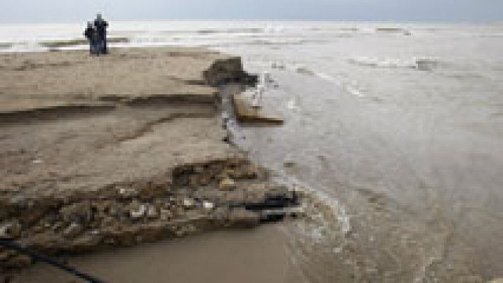 El tiempo - Las lluvias se quedarán en el sur de la Península