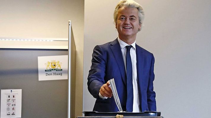Telediario 1 - Holanda vota en unas elecciones que pueden marcar el camino de la extrema derecha en Europa