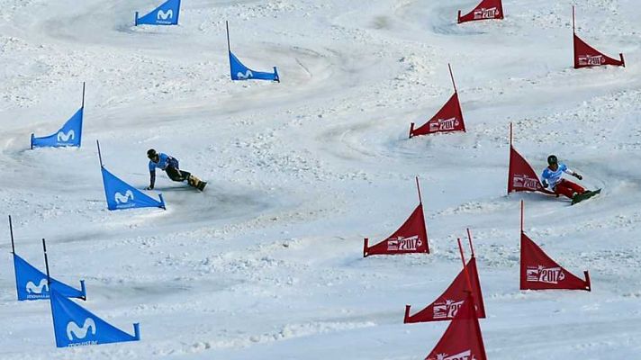 Snowboard Slalom Paralelo. Finales
