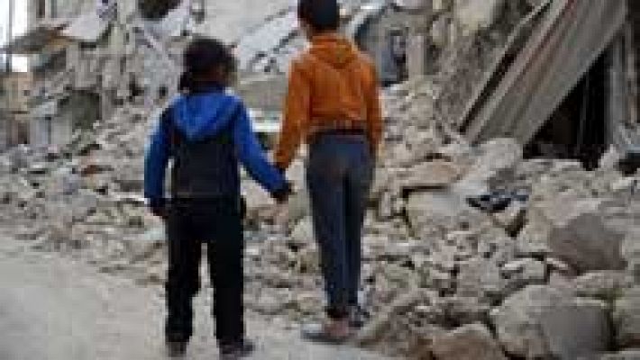 Seis millones de niños sirios solo conocen la guerra