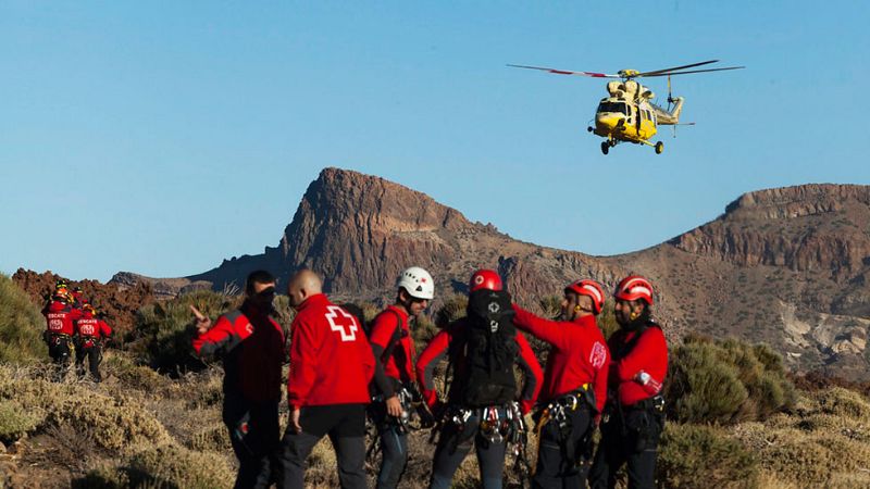 Concluído el rescate de las personas atrapadas en el teleférico del Teide